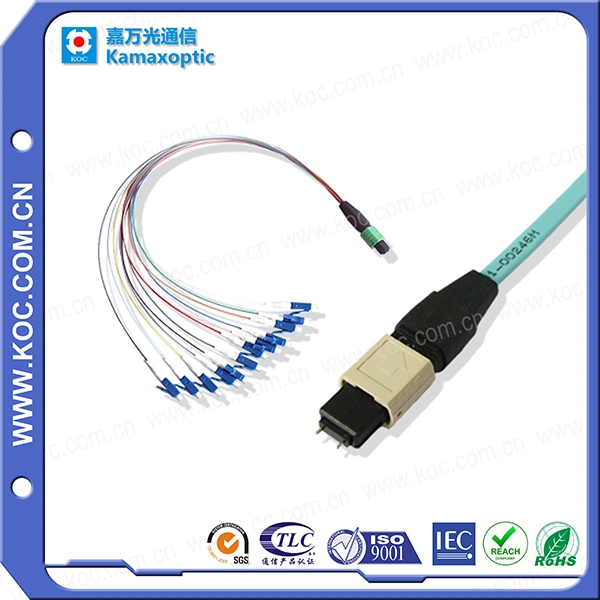 Fiber Optic Fan out Cable MPO-LC Single Mode