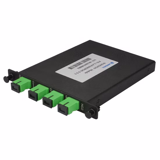 FTTH Pon Fiber Optical CWDM/DWDM/Fwdm ABS Box Type LC Upc Mux Demux Wdm