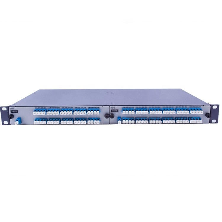 1u Rack Mount Passive Device 48 Channels Dual Fiber DWDM Mux Demux