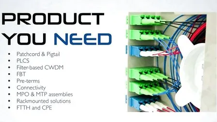 아쿠아 케이블이 있는 SC 광섬유 패치 피그테일