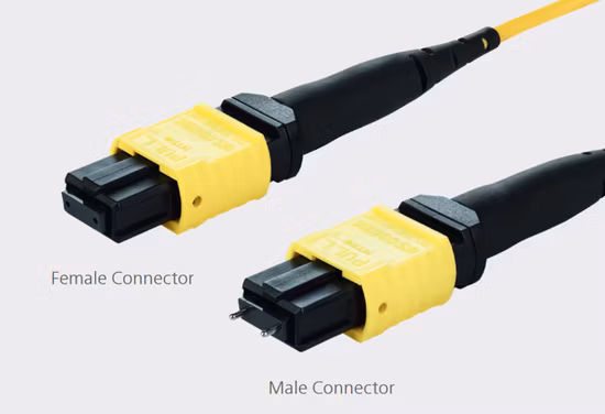 단일 모드 엘리트 섬유 Patchkabel MPO 점퍼 Ofnp Ofnr 트렁크 Glasfaserkabel